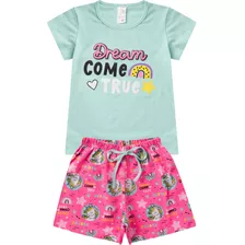 Roupa Infantil Menina Kit Com 4 Conjunto Infantil Atacado