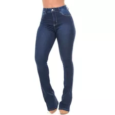 Calça Jeans Feminina Premium Modeladora Cintura Alta C Lycra