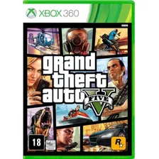 Grand Theft Auto V Br - Xbox-360 Físico