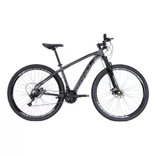 Bicicleta Rino Everest Aro 29 Freio Disco 24v Câmbios Shiman Cor Grafite Tamanho 17