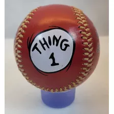 Bola De Beisebol Rara Thing 1 Thing 2 Colecionável Original 