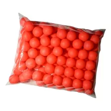 Bolas / Bolinhas De Ping Pong Vermelha Pacote C/100 Unidades