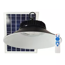 Luminaria Solar Industrial Loja Empresa Comercio 150w Galpão