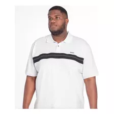 Camiseta Polo Masculina Plus Size Tamanho Grande