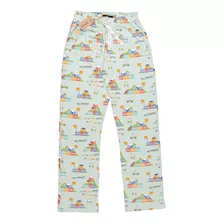 Pantalón Pijama Little Bit Diseños Chile-100% Algodón Mujer