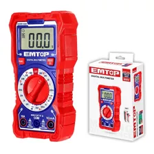 Multimetro Digital Emtop Edmr16001 Con Pantalla Lcd