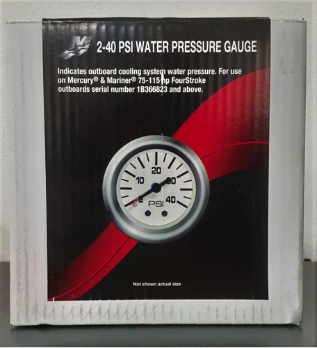 Reloj Manómetro De Presión De Agua Mercury