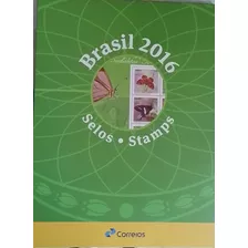 Selos Brasil 2016 Coleção Ano Completo - Belíssima Coleção