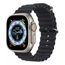 Apple Watch Ultra Titânio Pulseira Oceano Meia Noite