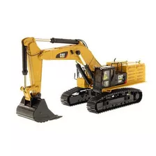 Caterpillar Trator Escavadeira 390f L 1:50 Diecast Masters Cor Amarelo