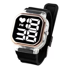 Reloj Led Pulsera Silicona Ajustable Diseños