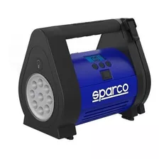 Compresor Aire Sparco C/medidor De Presión Y Linterna Led.