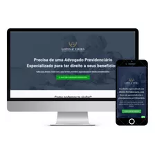 Landing Page Para Advogados Pro + Criação Edição Instalação 