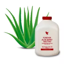 Aloe Vera Berry Nectar ( Sábila Arándanos Y Manzana ) 1litro