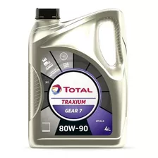 Aceite De Transmisión Total Traxium Gear 7 80w90 4 Litros