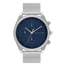 Relógio Calvin Klein Masculino Aço Prateado 25200360