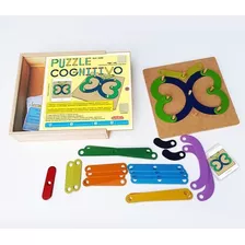 Puzzle Cognitivo Carimbras Brinquedo Educativo