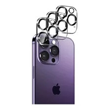 2 Vidrios Templados Cámara Trasera iPhone 14 Pro