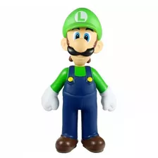 Juguete Figura Coleccionable Super Mario Bros Luigi 22 Cm Ap