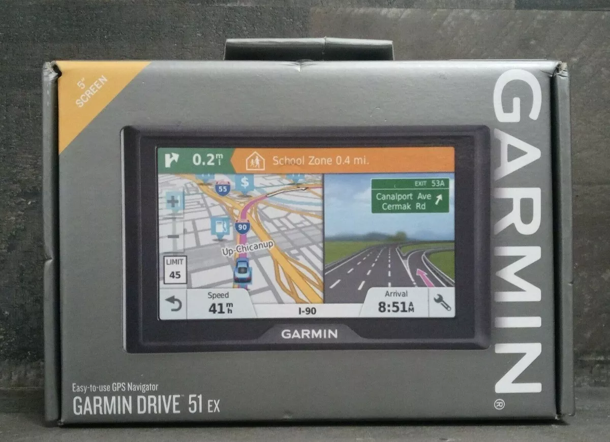 Gps Garmin Drive 51 Para Carro-moto  Rapido Lumin Bluetooth
