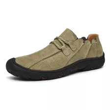 Hombres Casual Zapatos De Cuero De Trabajo Zapatillas