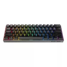 Teclado Mecanico Fantech Maxfit 61 Mk-857 Switch Rojo Febo Color Del Teclado Negro