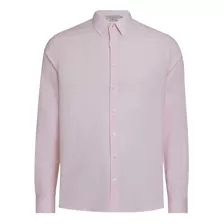 Camisa Dudalina Ml Tricoline Lisa Stretch Masculina