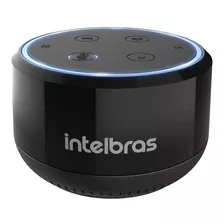 Alto Falante Inteligente Intelbras Izy Speak Mini Com Assistente Virtual Alexa - Preto 100v/240v