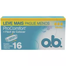 Absorvente Ob Interno Comfort Medio C 16