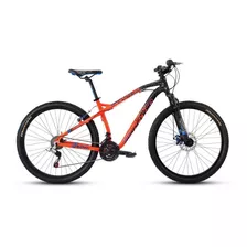 Bicicleta De Montaña Mercurio Ranger Rodada 26,21 Velocidade Color Naranja/negro Brillante