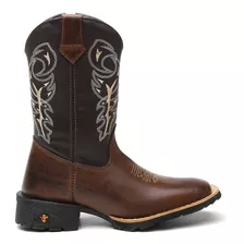 Bota Botina Country Texana Infantil Masculina Menino