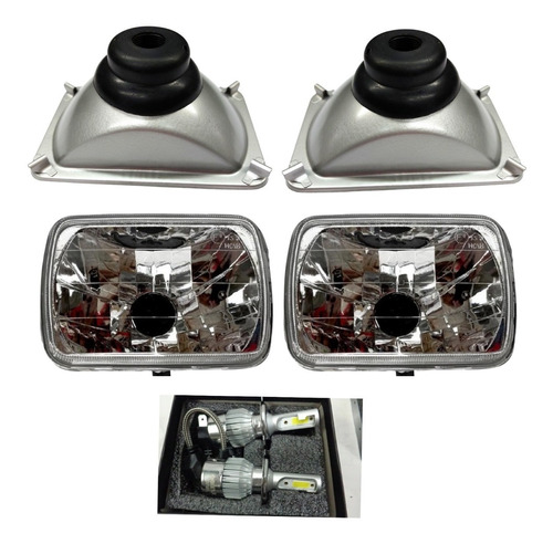 Faros D21 Nissan Americana 94 95 96 97 98cuartos Bic. Yfocos Foto 3