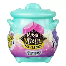 Caldero Mágico Mixies Fizz And Reveal Mixlings X1 Sorpresa Color Agua Personaje Collectors Cauldron