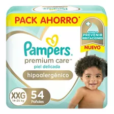 Pampers Premium Care Pack Ahorro Sin Género Tamaño Xxg 54un