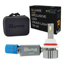 Focos Led Illume Exclusive H4 H13 9004 9007 Alta Y Baja Faro