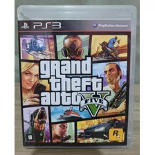 Gta 5 Com Mapa, Jogo Original Para Ps3 Mídia Física 