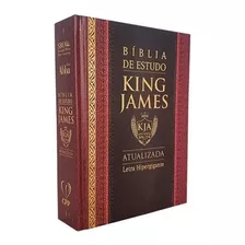 Bíblia De Estudo King James | Kja Letra Hipergigante 