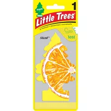Ambientador Little Trees Sliced (naranja) X 2 Unid