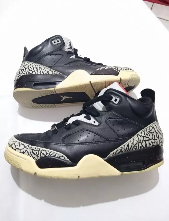 Tênis Nike Air Jordan Son Of Mars Low Black Cement * Raro