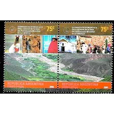 2004 Quebrada Humahuaca- Unesco - Argentina (serie) Mint