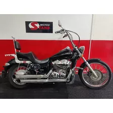 Honda Shadow 750 2011 Preta Preto