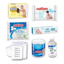 Kit Maternidade 8 Itens Kit Higiene Para Recém Nascido