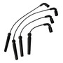 Set Cables Bujias Para Hyundai Pony L4 1.6l 87 Garlo Premium