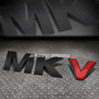 For Vw Mk V Golf/jetta Metal Bumper Trunk Grill Emblem D Ddq