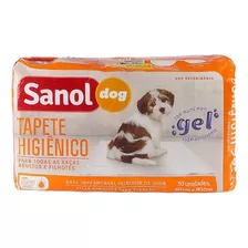 Tapete Higienico Sanol 80x60 Com 30 Unidades