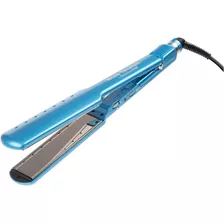 Plancha De Cabello Babyliss Nano Titanium Bnt5073tuc Seco Mojado Azul 110v/220v