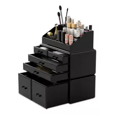 Readaeer Organizador De Maquillaje De 3 Piezas, Estuche De A