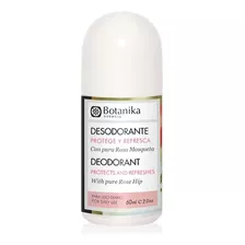Desodorante Roll On Rosa Mosqueta Natural Botanika 60ml