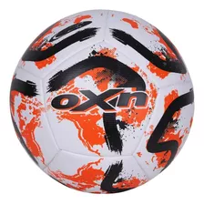 Bola De Futebol Oxn Express 2 Fuse Campo Tam 5 Bco Laranja