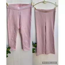 Dos Leggings Color Rosa Niña